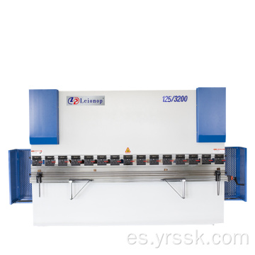 WC67K 100T 3200 mm Brazo de prensa hidráulica, freno de prensa CNC, máquina de flexión de metal